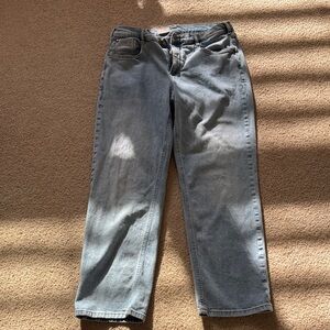 Pilcro Light Blue Flare & Wide Leg Jeans